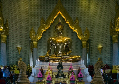 The Golden Buddha of Wat Traimit, Bangkok, Thailand