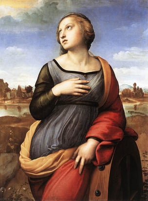 Saint Catherine of Alexandria by Raphael