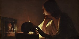 The Repentant Magdalen, c. 1635/1640 by Georges de La Tour