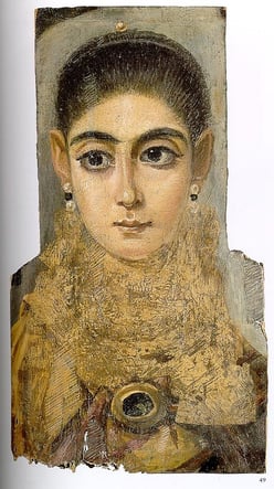 Portrait of a woman, known as "L'Européenne" in the Louvre Museum