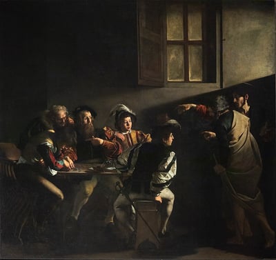 Caravaggio’s Calling of St. Matthew