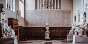 Philosopher inductees for the Cambridge University Hall of Fame, Cambridge, England.