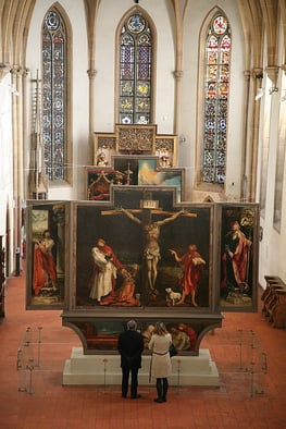 Isenheim Altarpiece (showing disassembled layers)