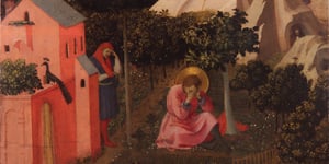 Conversion of Saint Augustine by Fra Angelico