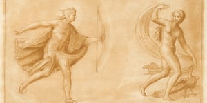 Stefano Mulinari after Giulio Romano Daphne Fleeing from Apollo 1774.