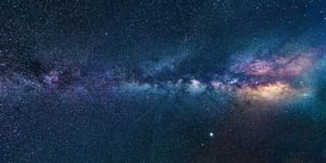A picture of the Milky Way from Munich, Germany. 