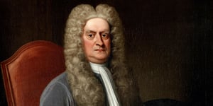 Portrait of Sir Isaac Newton