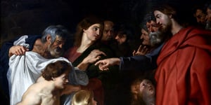 The Raising of Lazarus by Peter Paul Rubens