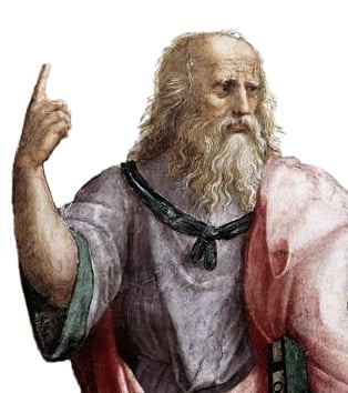 Plato from Raphael's "School of Athens."