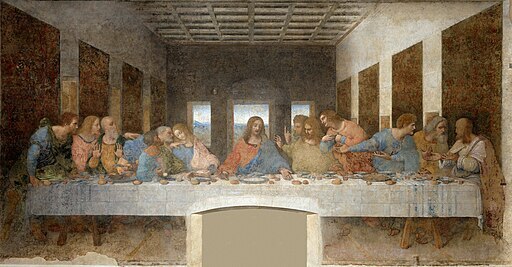 The Last Supper by Leonardo da Vinci.