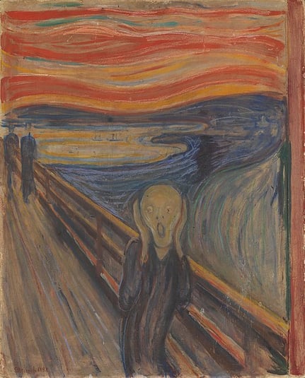 The Scream by Edvard Munch