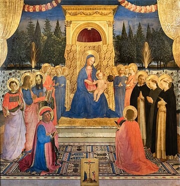 San Marco Altar Piece by Fra Angelico