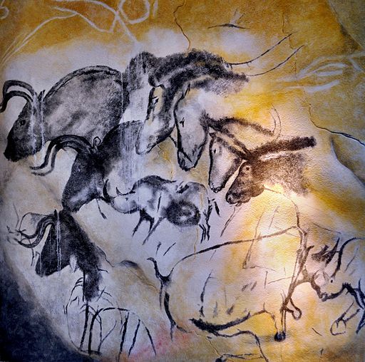 Etologic_horse_study,_Chauvet_cave