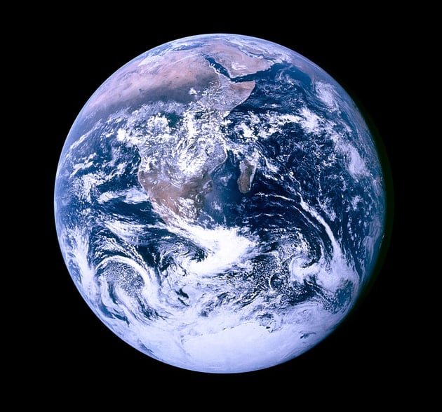 The Blue Marble | Purposeful Universe