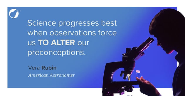 Vera Rubin Science Quote