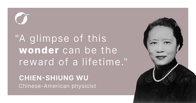 Chien-Shiung Wu Science Quote
