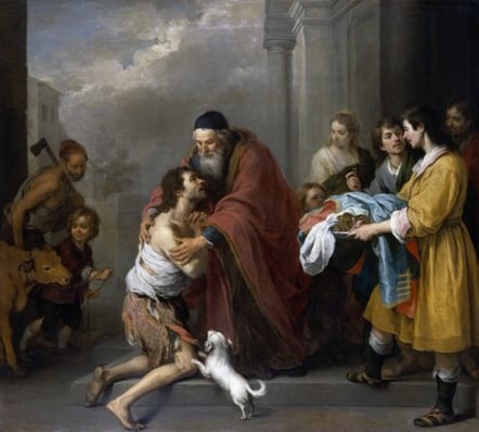 murillo's painting of the prodigal son