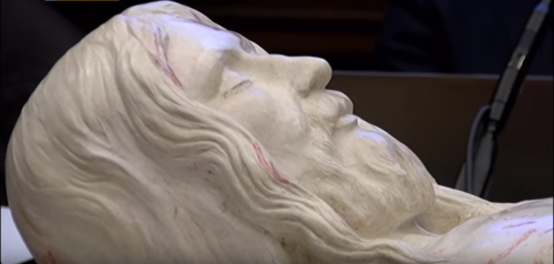 3D image of Jesus from Shroud of Turin face