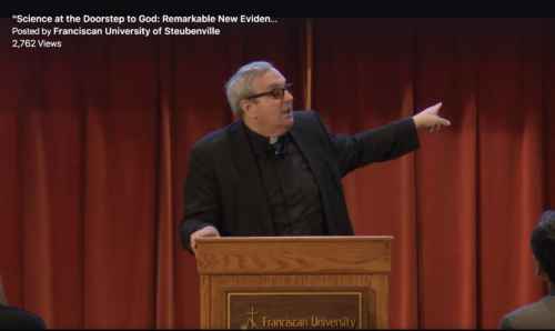 Fr. Spitzer gives talk at Franciscan University of Steubenville