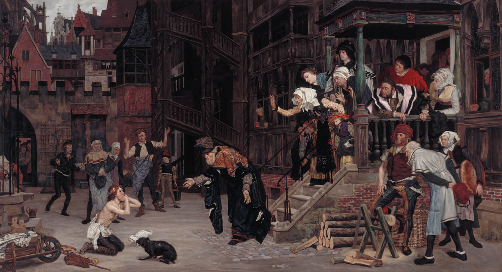 james tissot's painting of the prodigal son's return