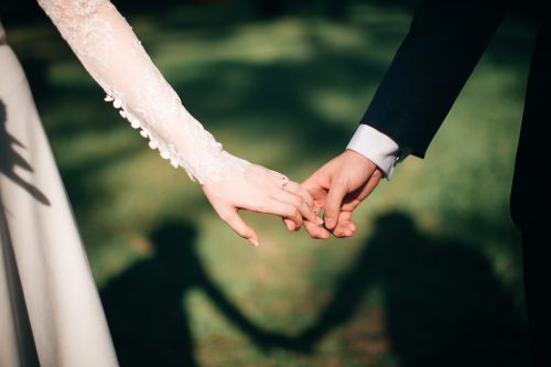 holding hands - overcoming failed relationships through love