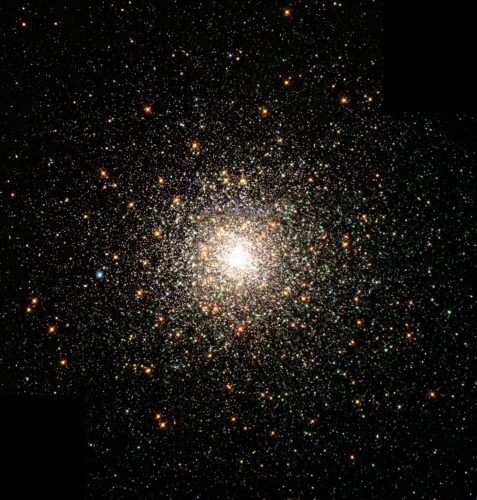 Bright Center Star Cluster