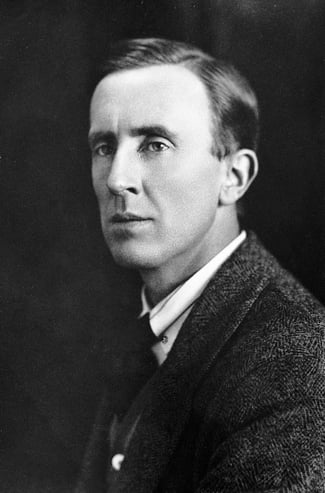 Author J.R.R. Tolkien (in the 1920s)