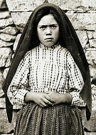 Lúcia Santos the three children whom the Virgin Mary revealed her famous "three secrets" in Fátima, Portugal.