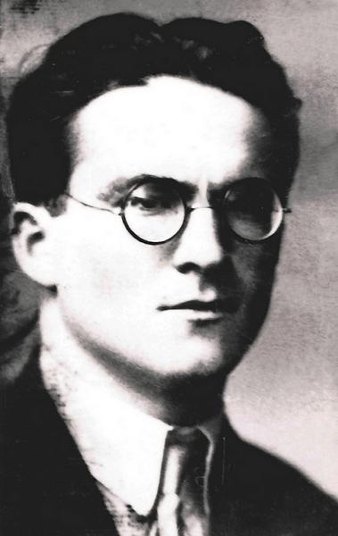 a portrait of a young Mircea Eliade