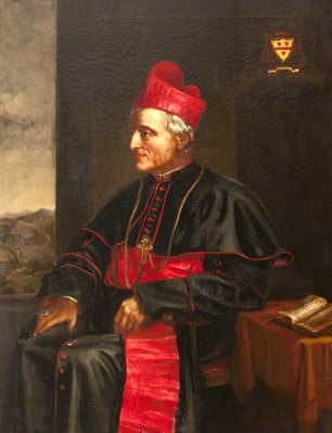 Portrait of John Henry Newman.