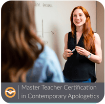 Screen shot of Credible Catholics Master Teacher Program website.