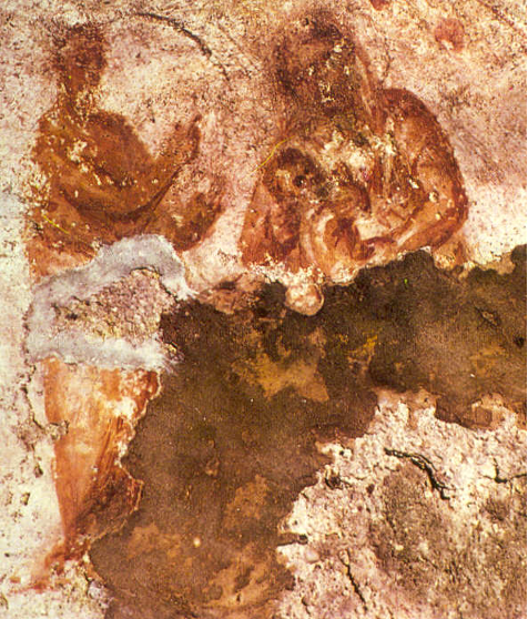“Madonna and Child” image from the Priscilla Catacombs