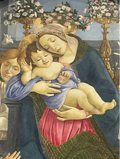 A Botticelli “Madonna and Child” in Rome’s Barberini Gallery