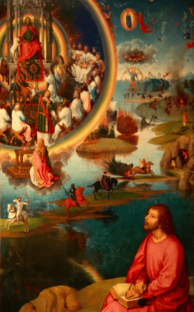 The right wing of the St. John altarpiece